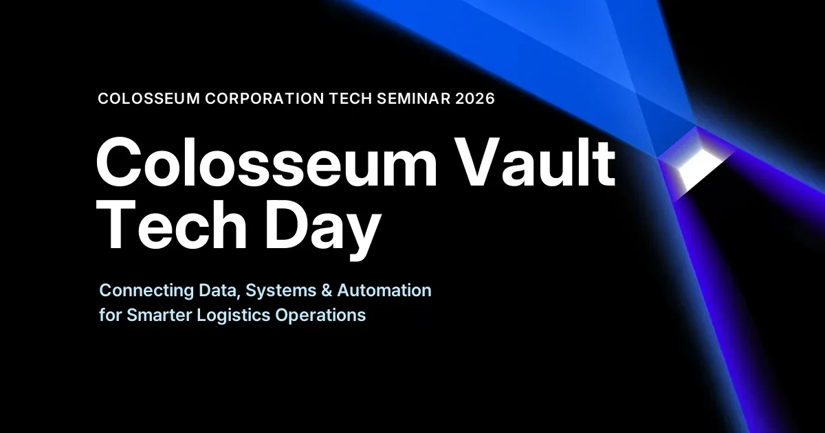 Colosseum Vault Tech Day key visual